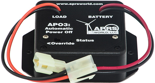 APRS World APO3 unit with OEM radio connectors